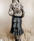 Back Tiered Skirt